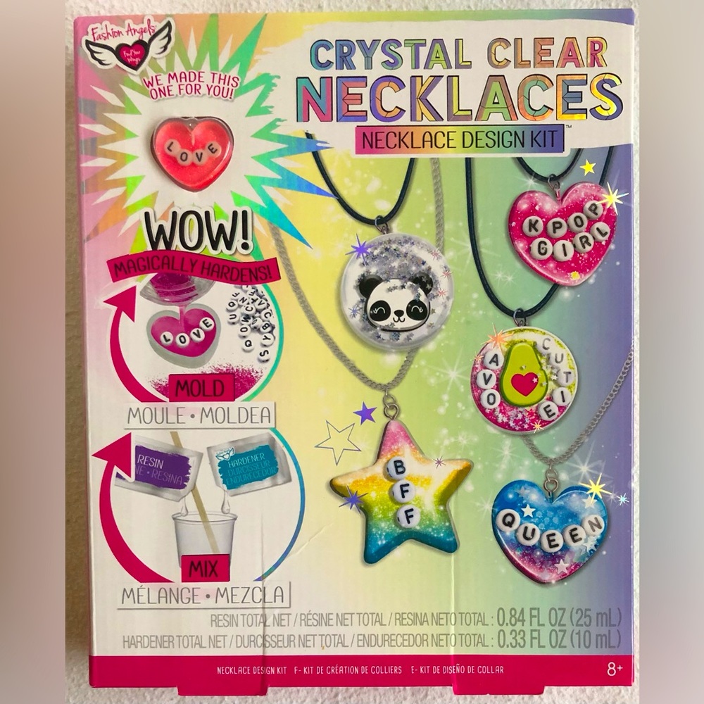 Fashion Angels Crystal Clear Necklaces - Necklace Design Kit